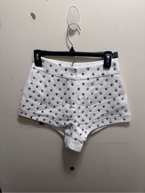 Endless luxury boutique White Embellished Top with Stud Details size medium